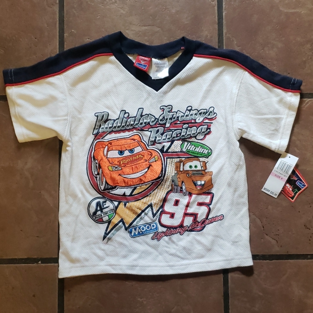 NWT boys Disney car shirt